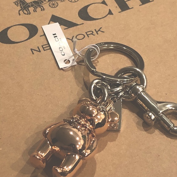 Coach Bear key chain/charm